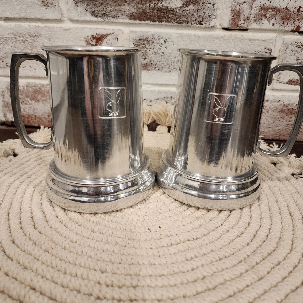 Vintage Playboy Beer Steins